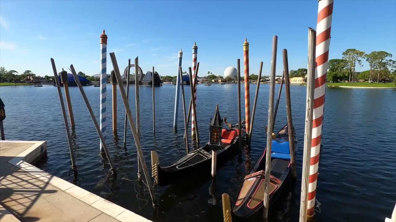 45 Minutes of Italy's Harbor at EPCOT's World Showcase