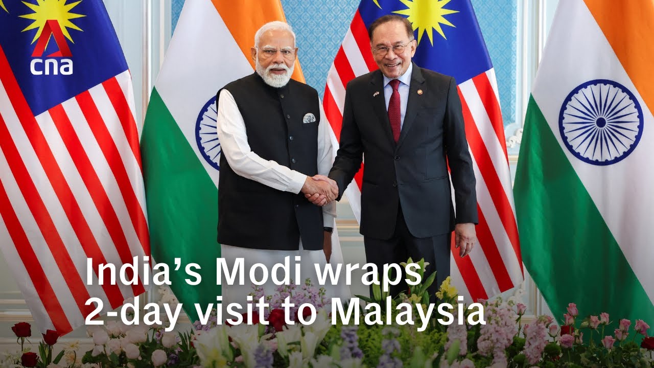 India's Modi wraps visit to Malaysia, pledges to strengthen cooperation in trade, defence & tech