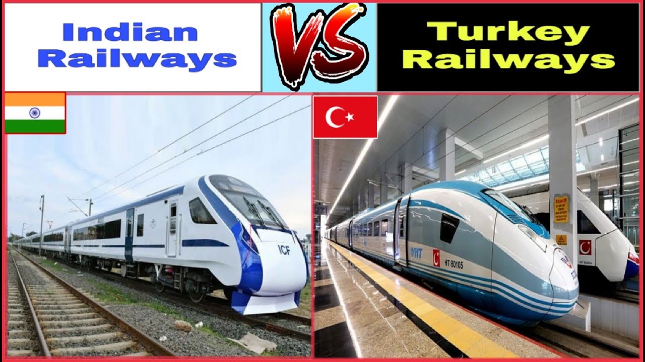 INDIAN RAILWAY Vs TURKISH RAILWAY || Railway Comparison 2020