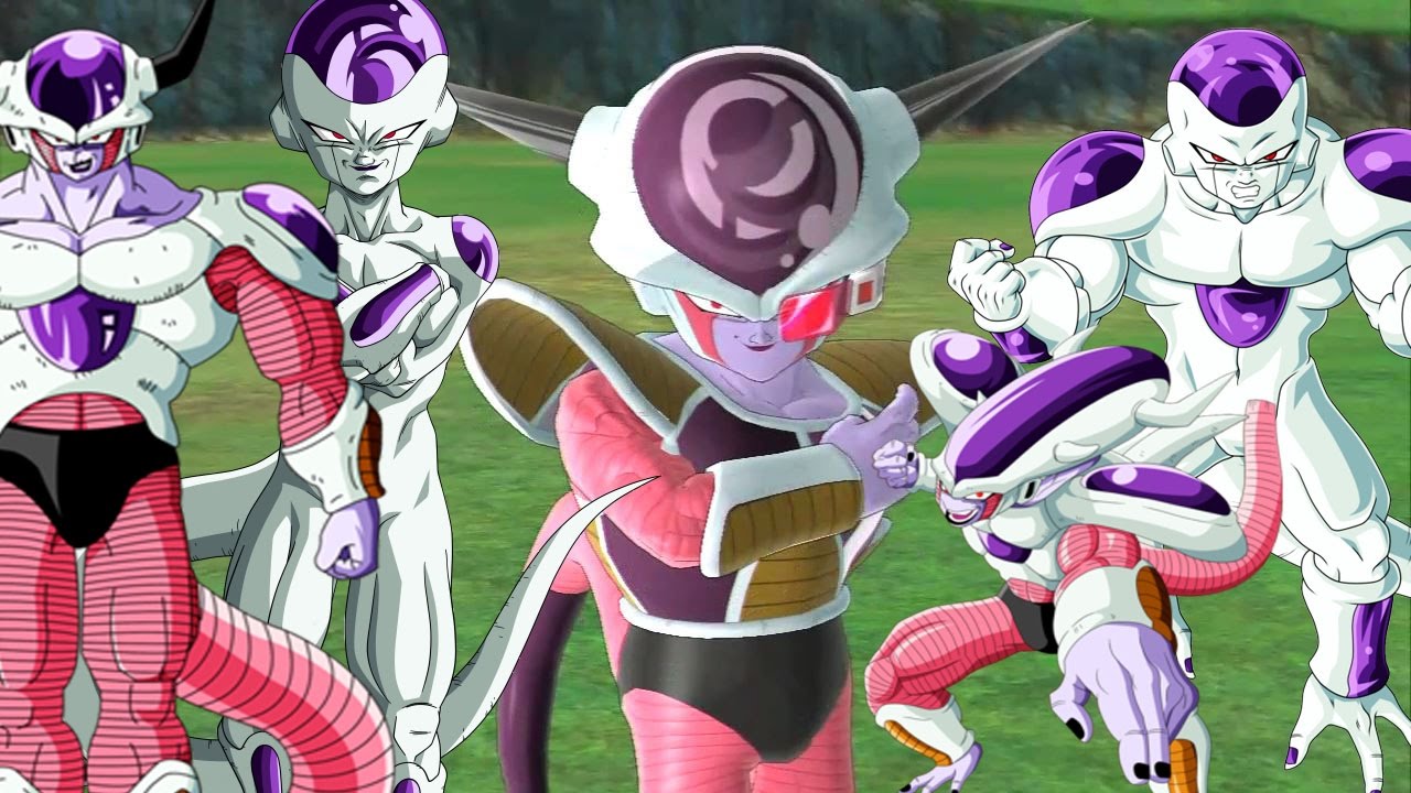 Dragon Ball: Raging Blast 2:  Freezer  All  Attacks + Transformation