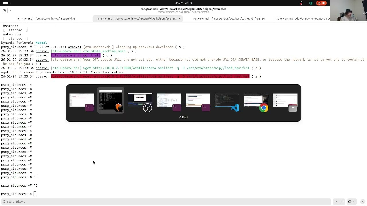 PscgBuildOS: rewriting pscg alpineos as a cache manages offline buildable distro