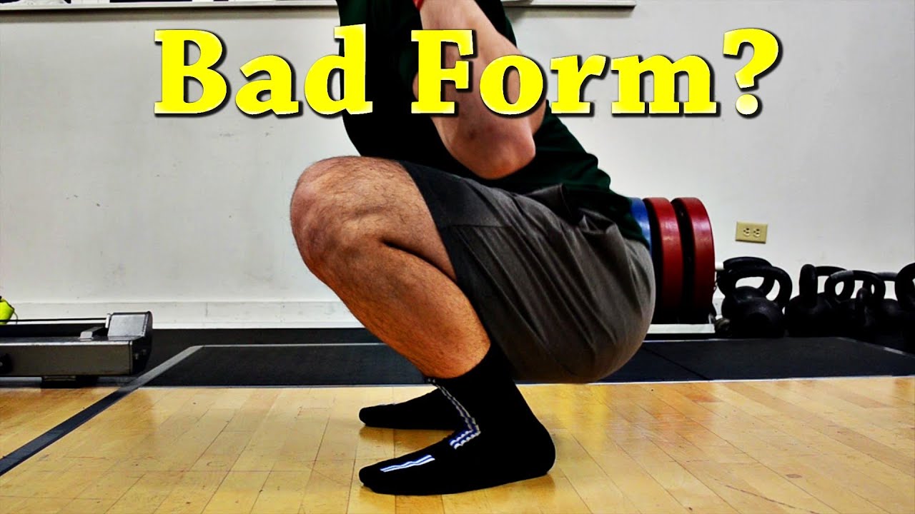 Squat Myth - Knees Should Never Go Over Toes