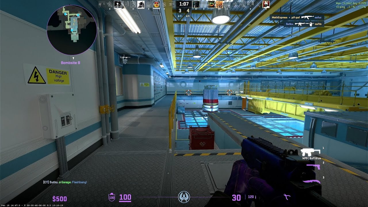 Counter-Strike 2 Casual Nuke gameplay №17 (No Commentary)