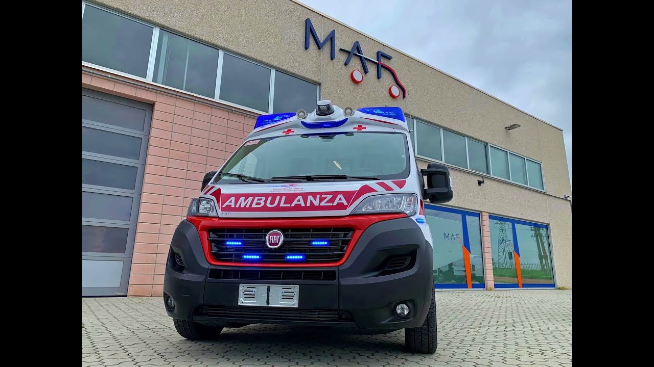 MAF Presenta Fiat Ducato Croce Rossa Italiana Comitato di Settimo Milanese