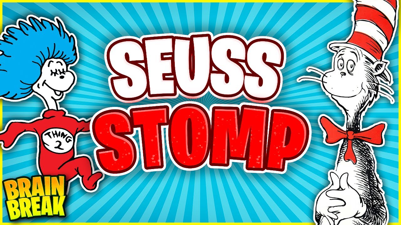Seuss Stomp 📘 Dr Seuss Brain Break for Kids 📘 Just Dance 📘 Danny GoNoodle