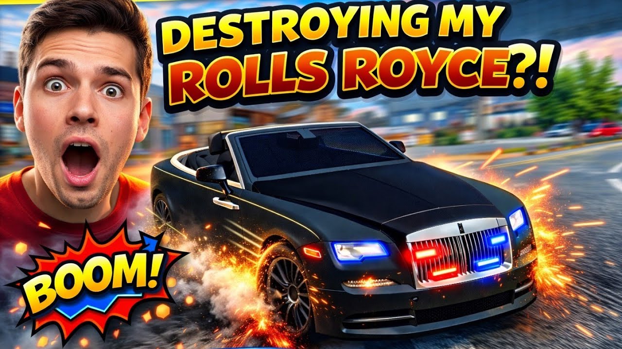 I Tried To Destroy A Rolls Royce! Unexpected Ending! 