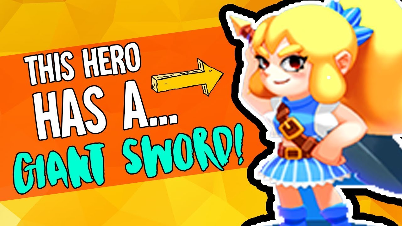 THIS ARCHERO COPY HAS SUCH A COOL HERO! I wish Archero had her! (Tales Rush)