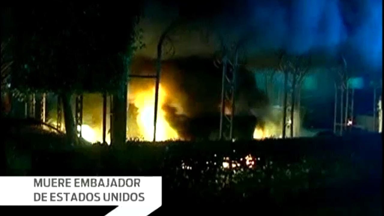Asesinan a embajador de EU tras ataque al consulado de Libia