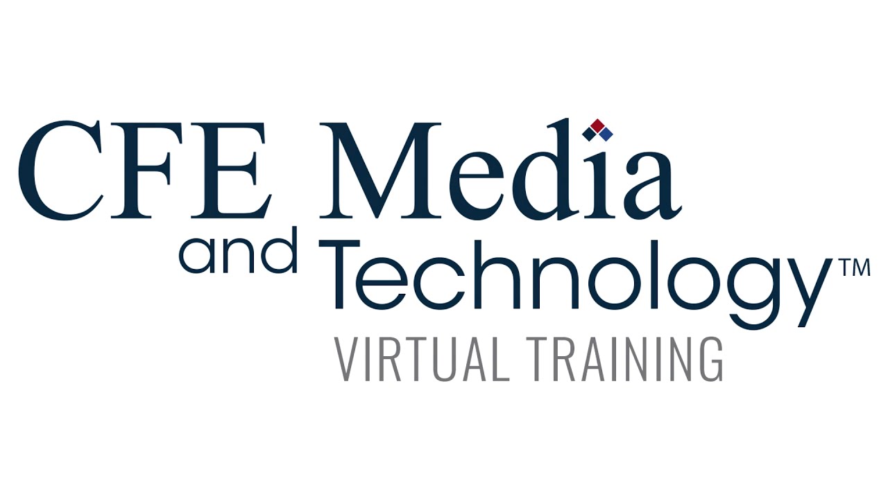 CFE Media and Technology's Virtual Training Week