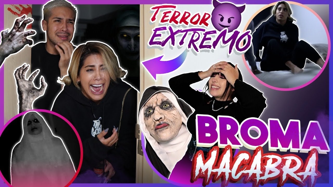 BROMA DE TERROR A KIM Y ALEX | PASAN LA PEOR NOCHE DE SU VIDA 😈 Queen Buenrostro
