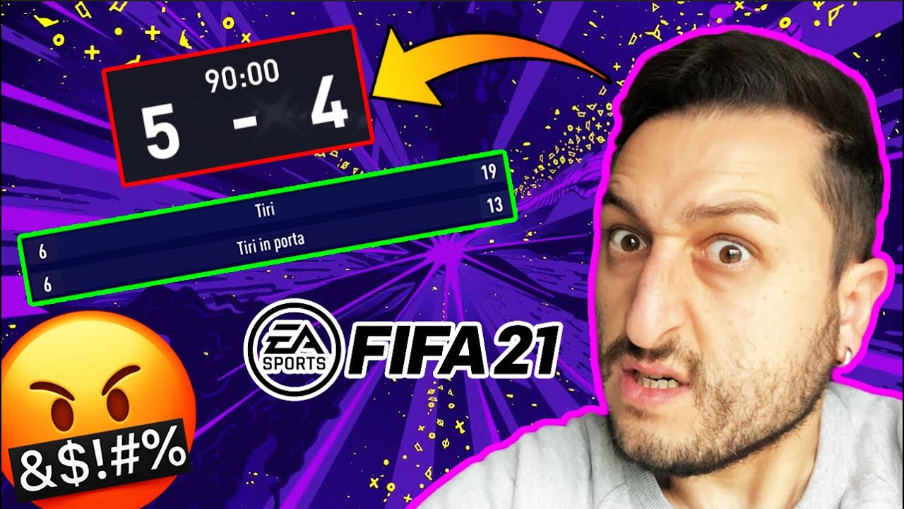 Lo SMADONNATORE SERIALE 🤬  *partite ASSURDE online su Fifa 21* #1