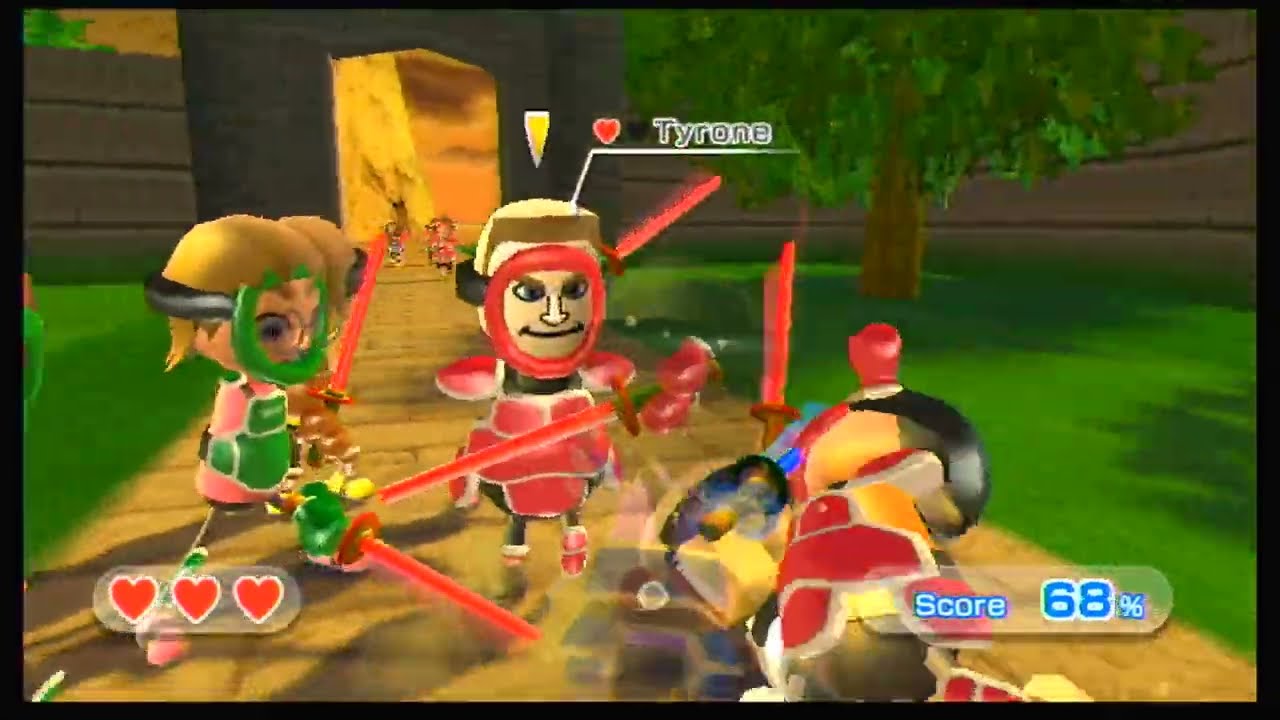 Wii Sports Resort Swordplay Showdown 100 subscorber speeceyel Speedrun 16:17:94