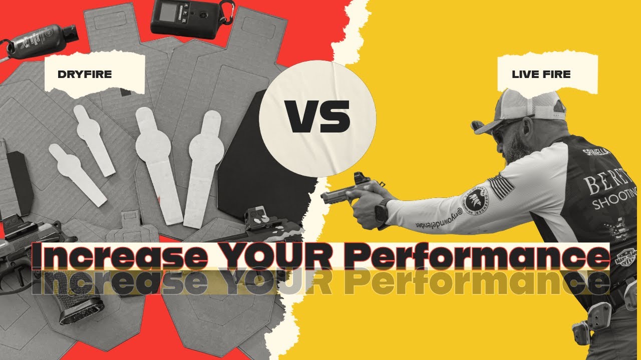 THIS is why you're NOT improving - Dryfire VS Live fire