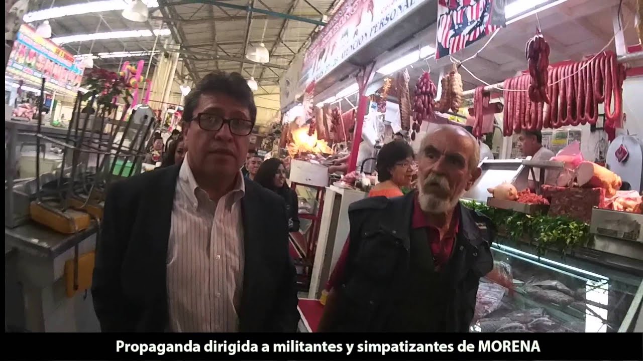 Visitando el mercado San Cosme