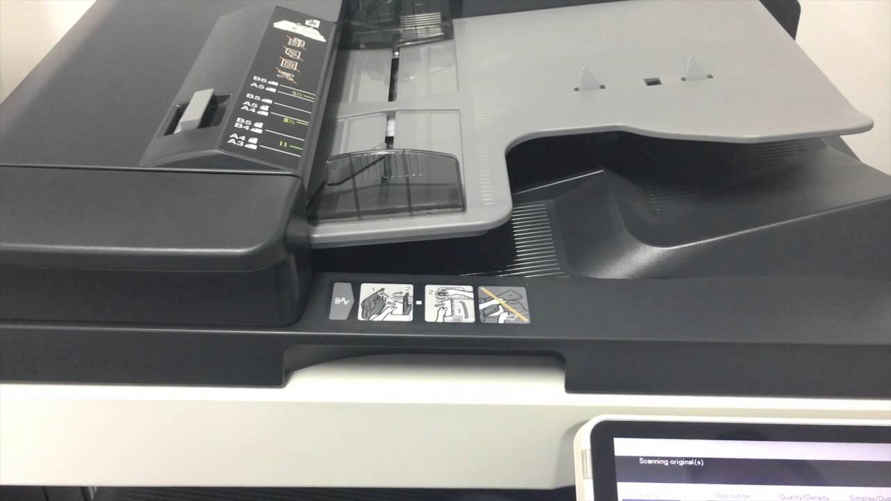 Konica Minolta bizhub C308: User Box Save & Print