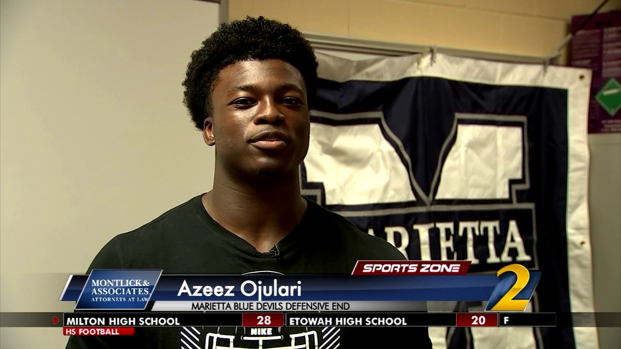 Azeez Ojulari | Marietta HS | Week