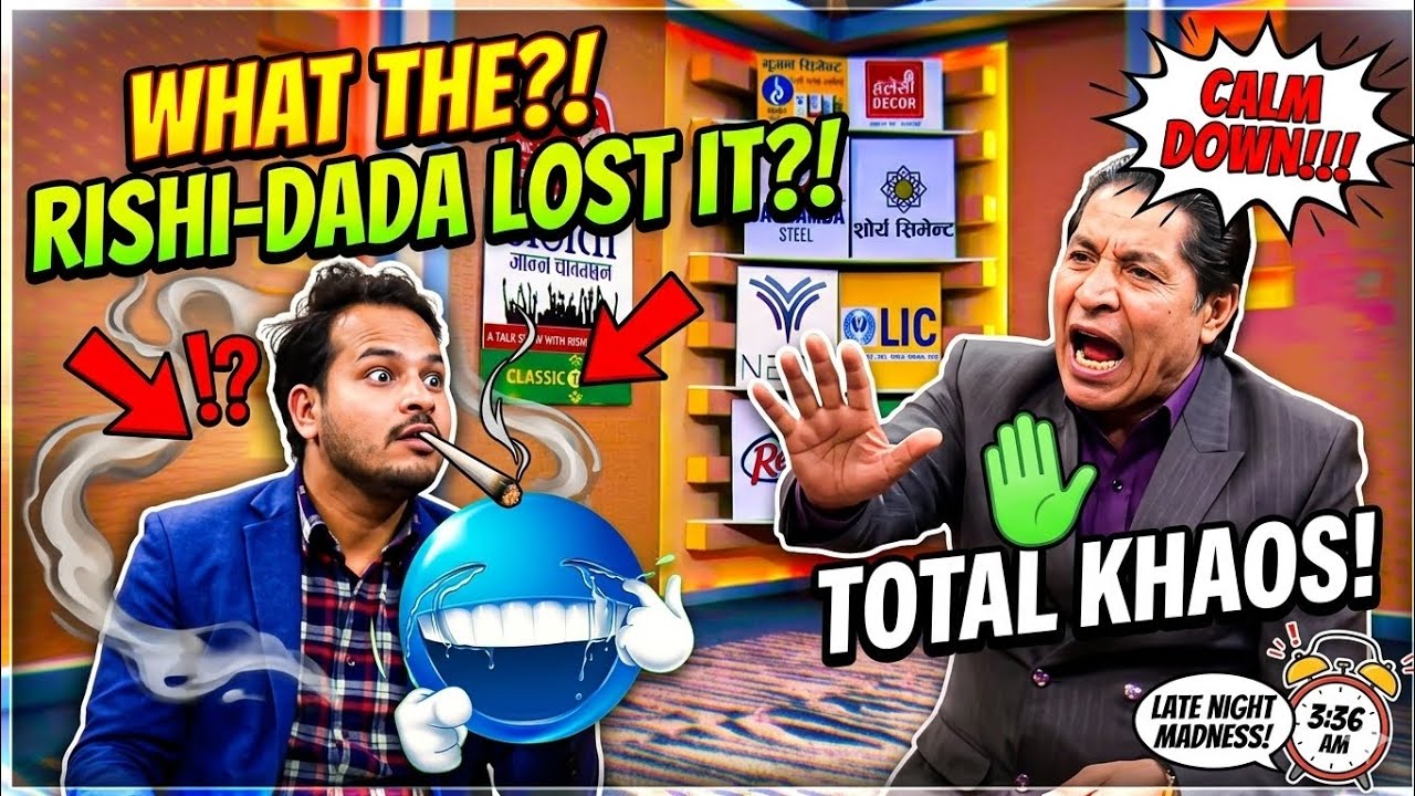 Rishi Dhamala Ko Question | Gyanendra Shahi Ko Funny Jawaf 👿| Interview SAVEGES 😂| 