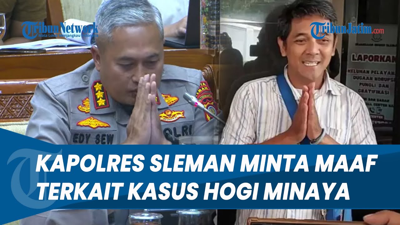AKUI SALAH! Kapolres Sleman Minta Maaf karena Suami yang Kejar Penjambret Istri Malah Jadi Tersangka