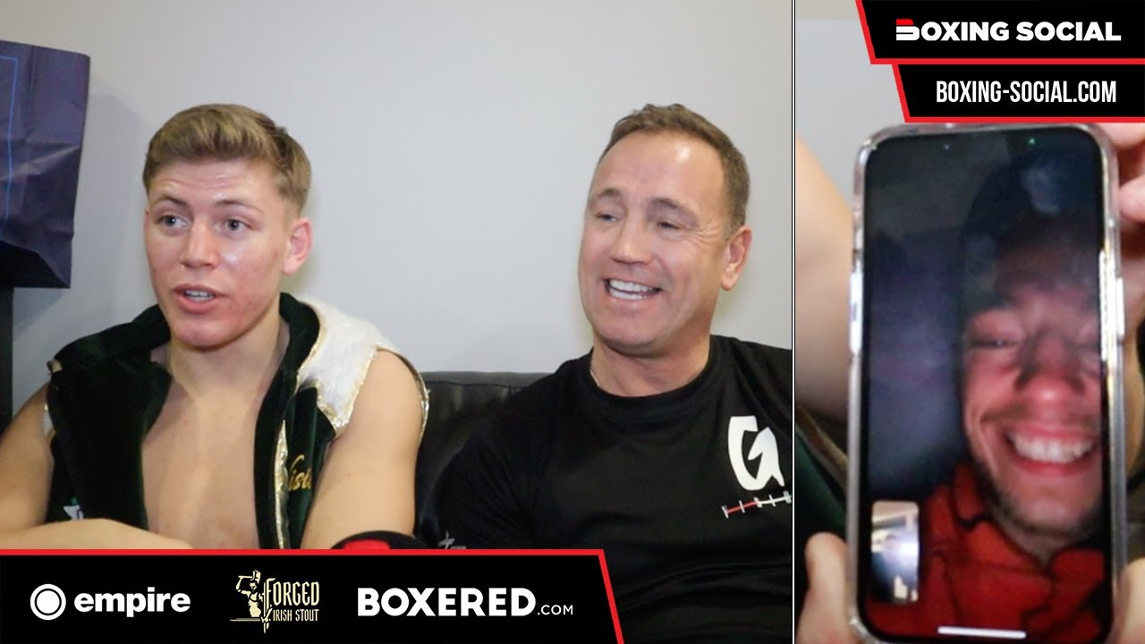 Giorgio Visioli & Mark Tibbs Joined By Sunny Edwards On FaceTime React To STUNNING KO Debut