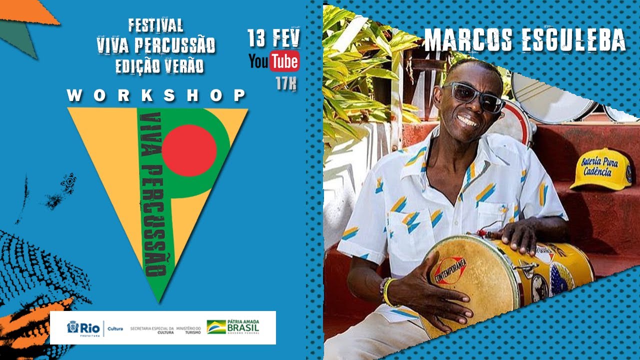 FESTIVAL VIVA PERCUSSÃO 2021 | MARCOS ESGULEBA WORKSHOP