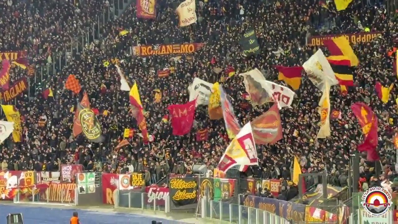 Roma - Midtjylland 2-1 | In curva sud noi staremo ad aspettar un tricolore giallorosso ...