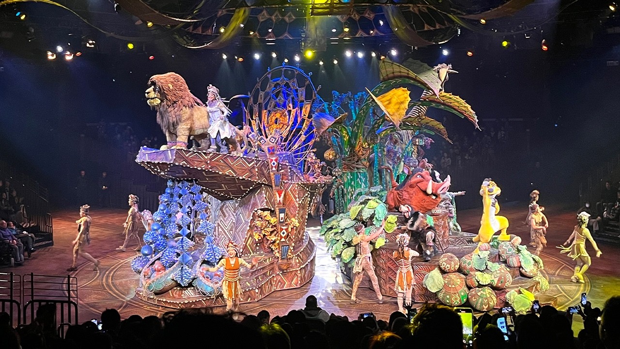 Lion King show - Disney Hong Kong