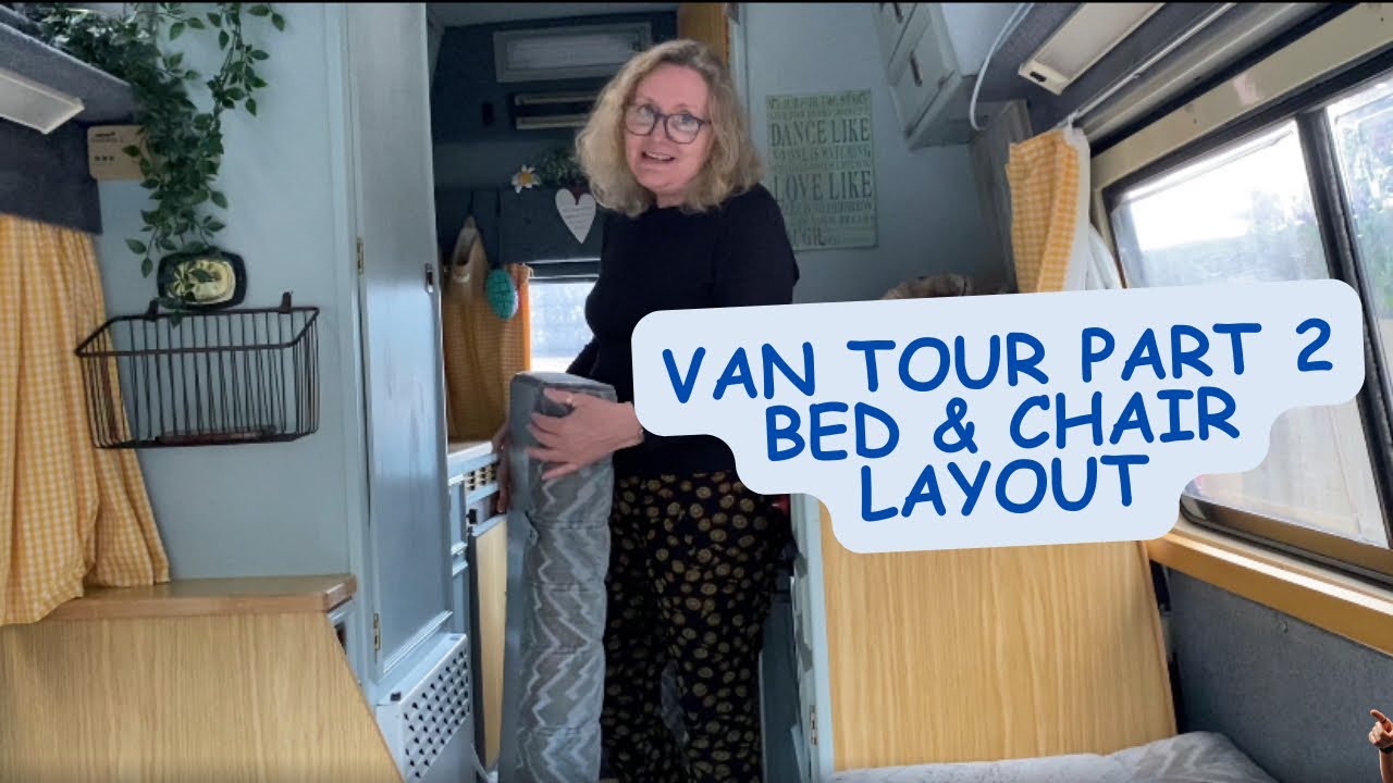 Van Tour Bed and Chair Layout Talbot Express Rambler GL