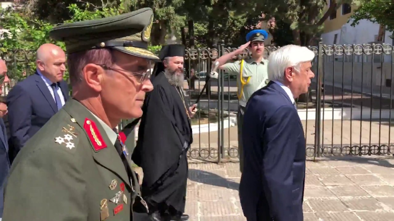 Άφιξη Προέδρου Δημοκρατίας στη Μητρόπολη Αλεξανδρούπολης - HD