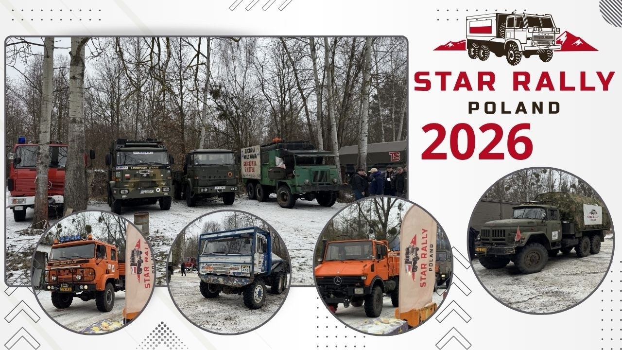 STAR RALLY POLAND 2026- Ciężarowe rozpoczęcie sezonu offroadowego w Polsce