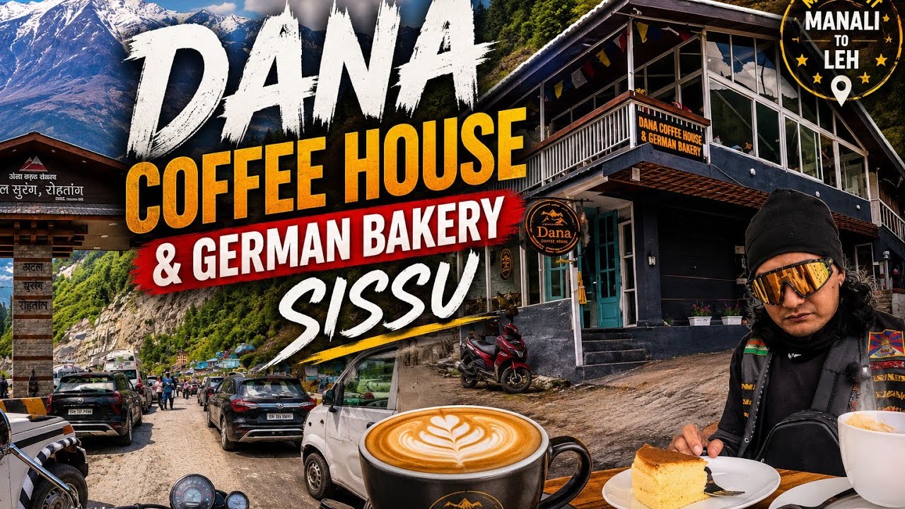 SUNDAY COFFEE ☕️ RIDE SISSU LAHAUL & SPITI || FULL TRAFFIC JAM ⚠️ MANALI || TIBETAN VLOGGER || 