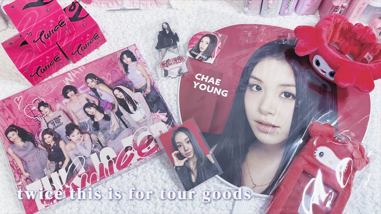 【グッズ開封】twice/this is for/goods/ランダム/ツアー/紹介/サンリオ