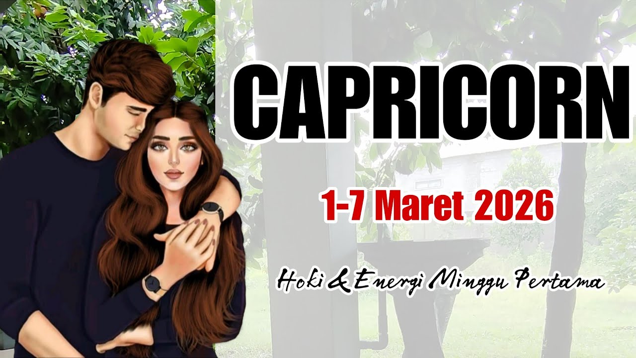 RAMALAN ZODIAK CAPRICORN ♡ ENERGI MINGGU PERTAMA 1-7 Maret 2026 #ramalanzodiak #capricorn
