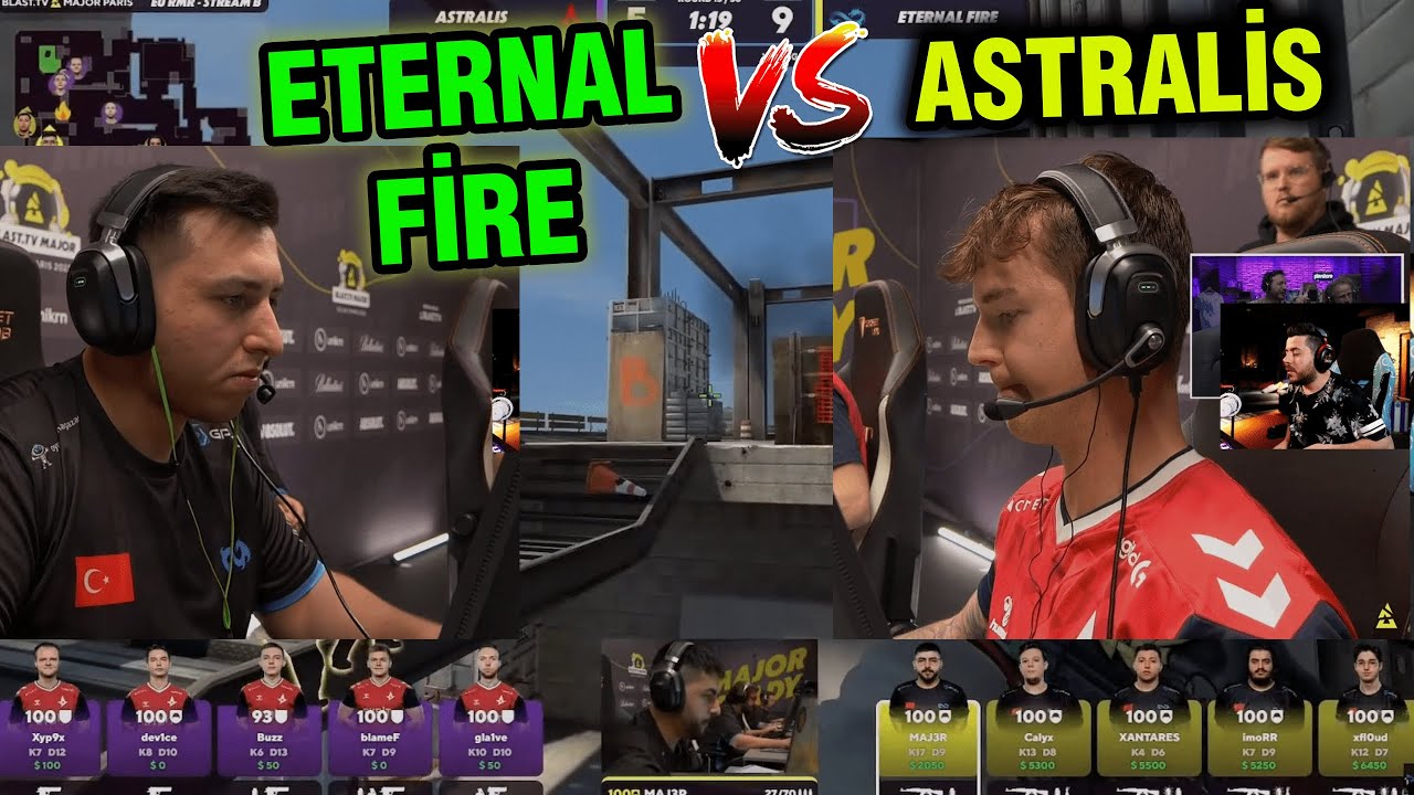 ETERNAL FİRE VS ASTRALİS FULL EFSANE MAÇ