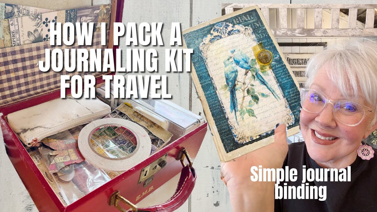 Beginning Junk Journal Part 3 and Journaling on the Go