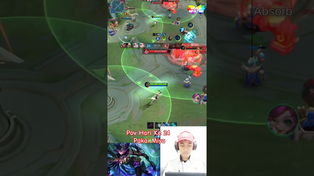 POV Hari Ke 24 Pakai Miya #mobilelegends #mlbb #ml