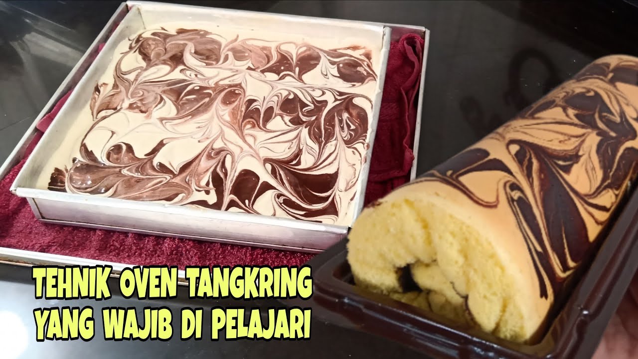 BOLU GULUNG OVEN TANGKRING UNTUK PEMULA ‼️