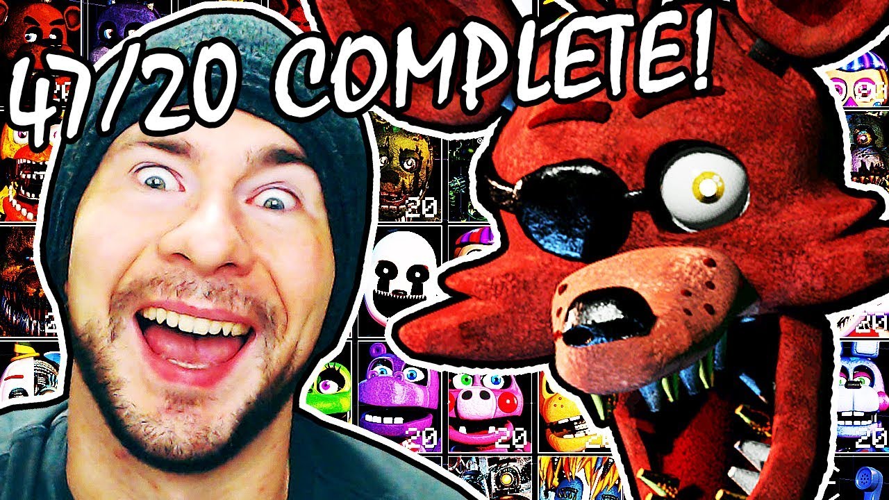 47/20 MODE COMPLETE (9400 Points!) // FNAF ULTIMATE CUSTOM NIGHT // TOY CHICA FINAL SCENE