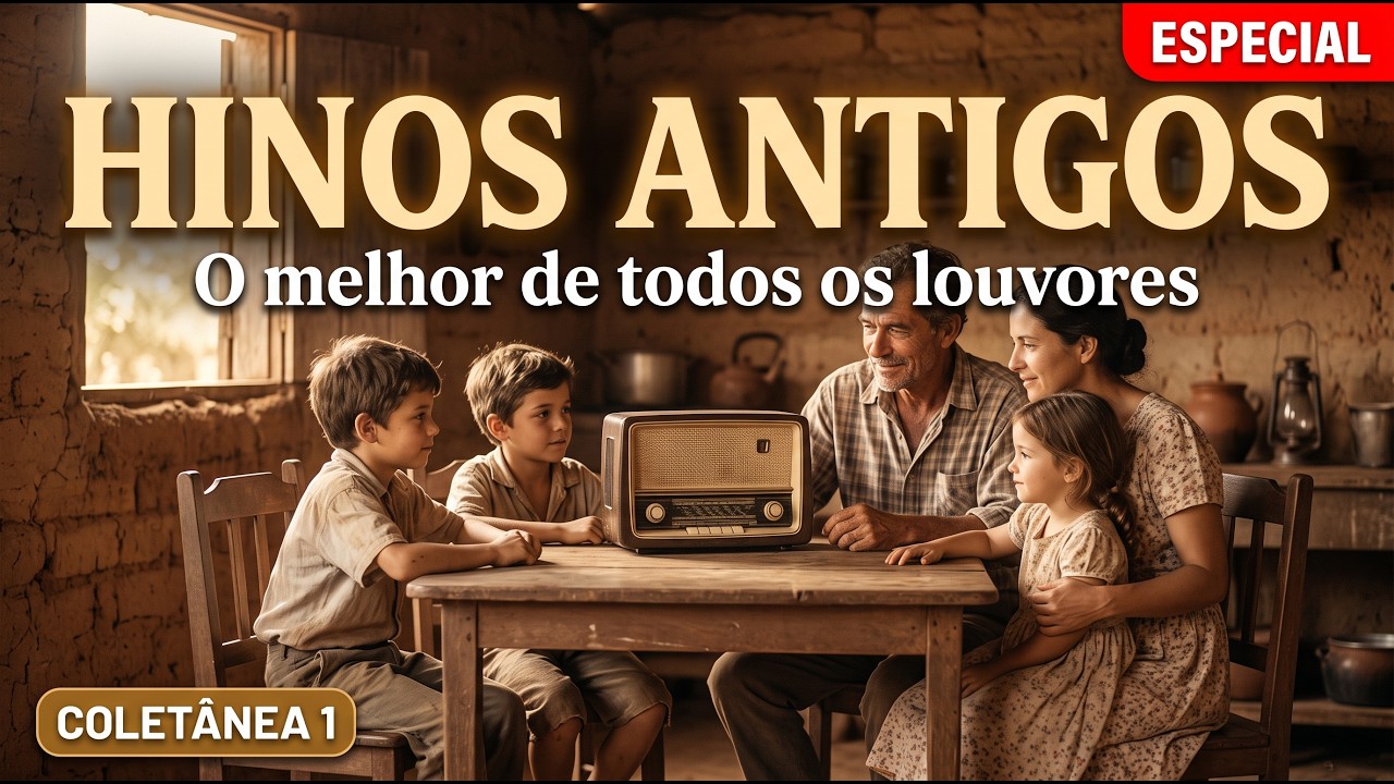 HINOS ANTIGOS | O Melhor de Todos os Louvores, Fortalecem a F&eacute; | Aliviam a Alma | Colet&acirc;nea Especial