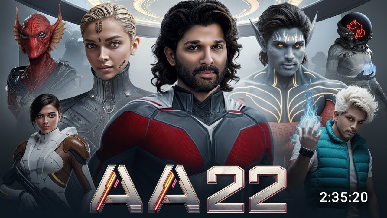 AA22 | Full Hindi Dubbed Movie | Allu Arjun, Deepika Padukone, Sanjay Dutt | New Action Movie 2026