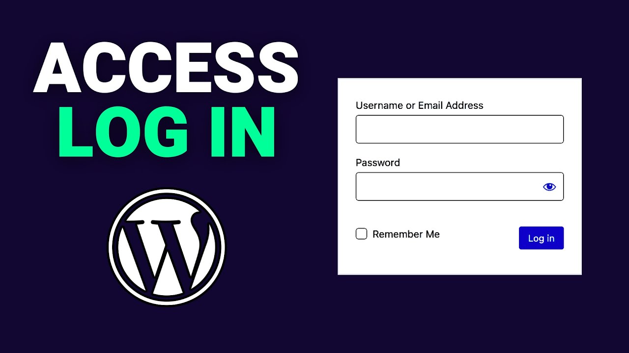 How To Log into WordPress Admin (Access Dashboard)
