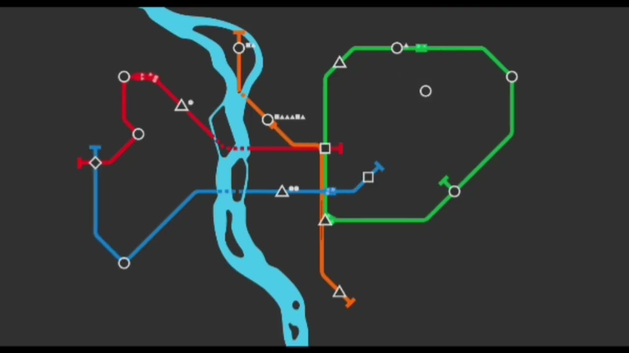 Relaxing Mini Metro Gameplay — Lofi City Building | ZenTransit