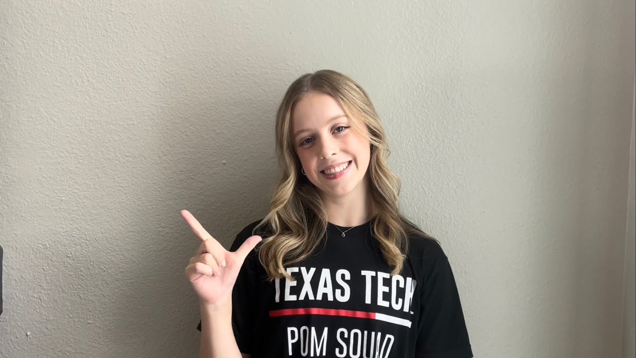 Katelyn McMurphy’s Texas Tech Pom Squad Recruitment Video #1