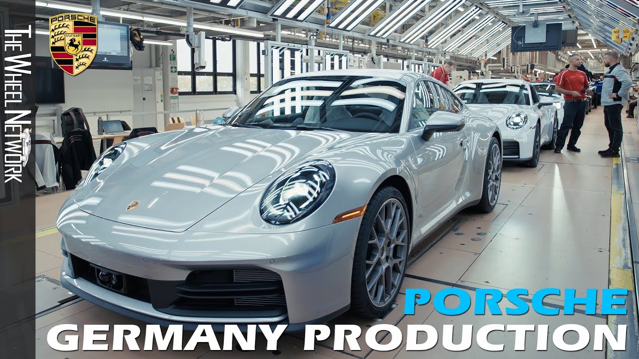 Manufacturing Perfection: NEW Porsche 911 (992.2) Production Plant Tour [4K]