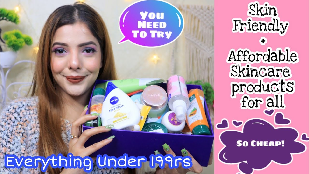 Under Rs 199/- Indian Skincare Products That Works Wonder / All Skin Types