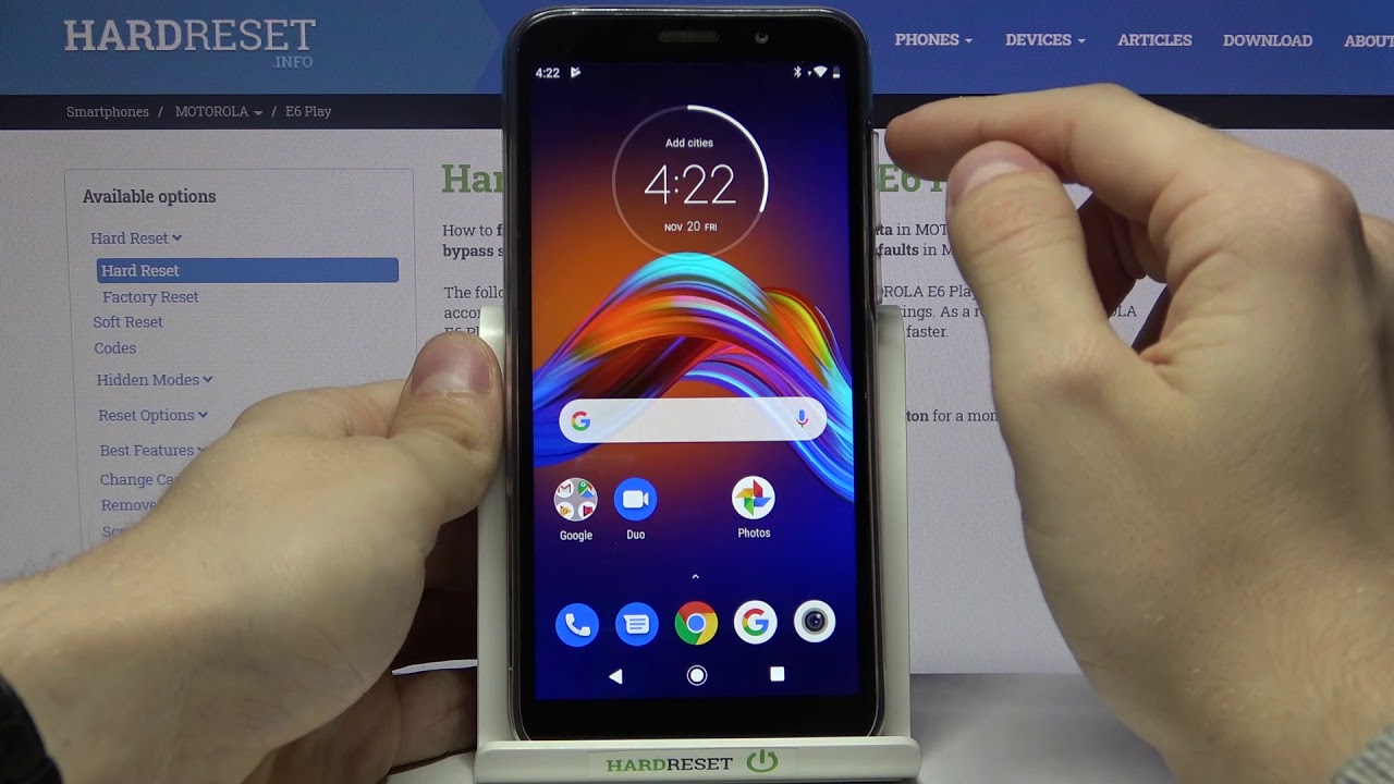How to Change Keyboard Language in MOTOROLA E6 Play &ndash; Open Keyboard Settings