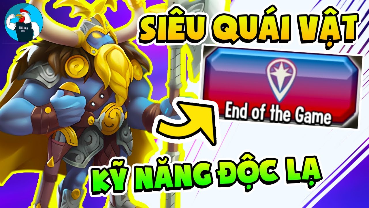 Monster Legends: Test Siêu Quái Vật Tyr Stormbringer - Skill Độc Lạ