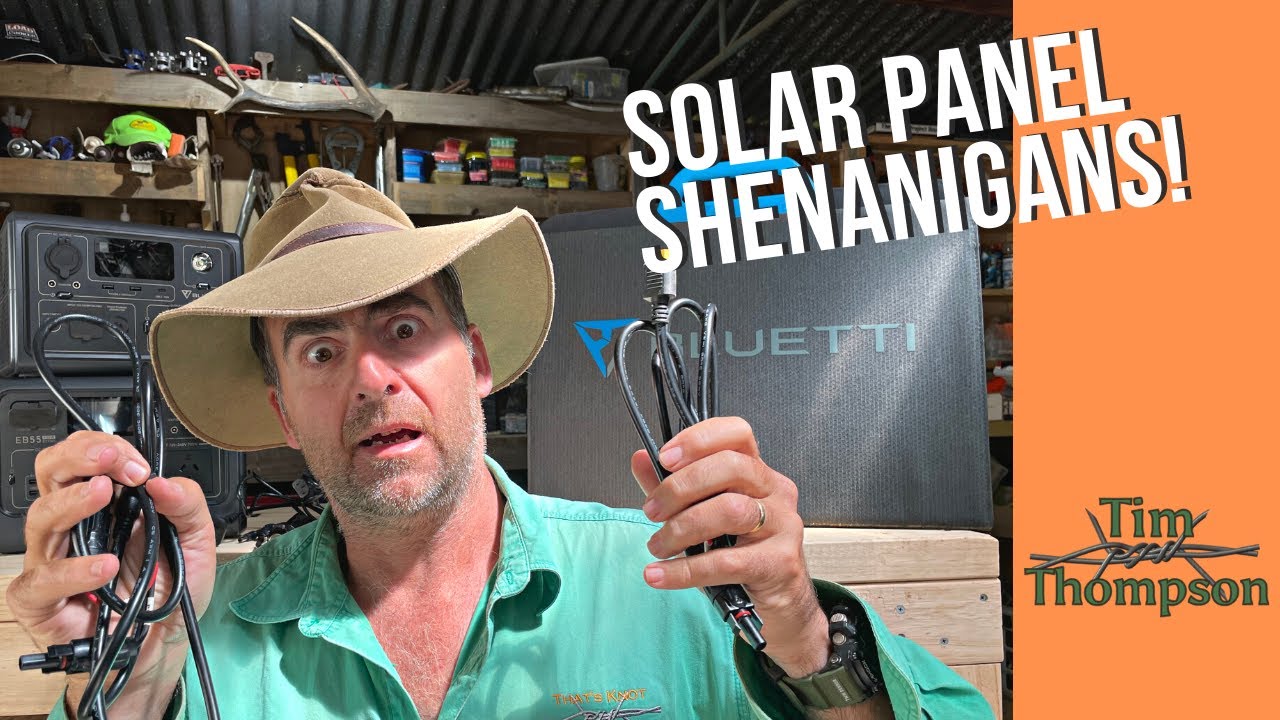 Solar Panel Shenanigans   Bluetti Review