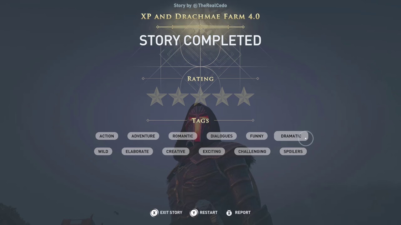 XP and Drachmae Farm 4.0 : Assassin&rsquo;s Creed Odyssey