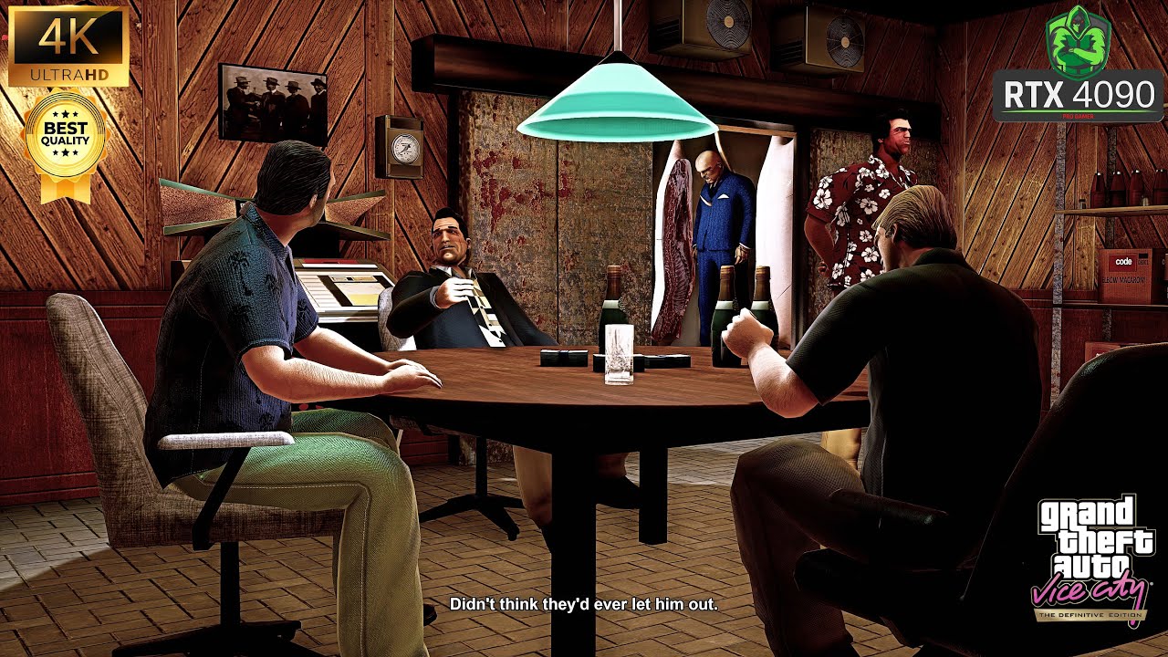 [4K] An Old Friend : GTA Vice City : Definitive Edition - Realistic Immersive Gameplay