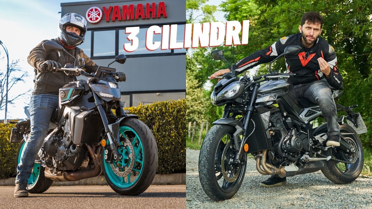 YAMAHA MT-09 2024 o TRIUMPH Street Triple R 2024? Qual è la migliore 3 CILINDRI? la sfida definitiva